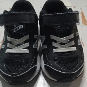 Kids Black Sneakers